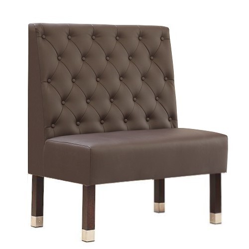 Gastrobank / Dinerbank MADERA 100 CHESTER im Chesterfield-Look