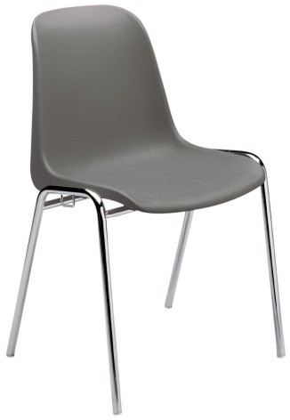 Kunststoffstuhl Stapelstuhl PAULA RV mit Stuhlverbinder 