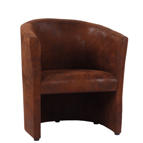 Clubsessel / Loungesessel CLUB - Wildlederlook