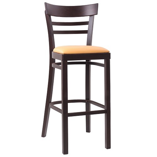 robuster Barhocker MARON P mit gepolstertem Sitz 