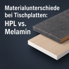 HPL-Melamin-Unterschiede