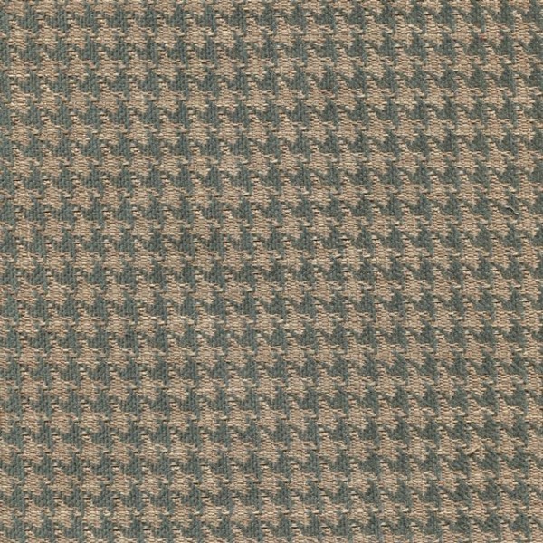 Möbelstoff PEP38-grün-beige mit klassischem Pepita-Muster