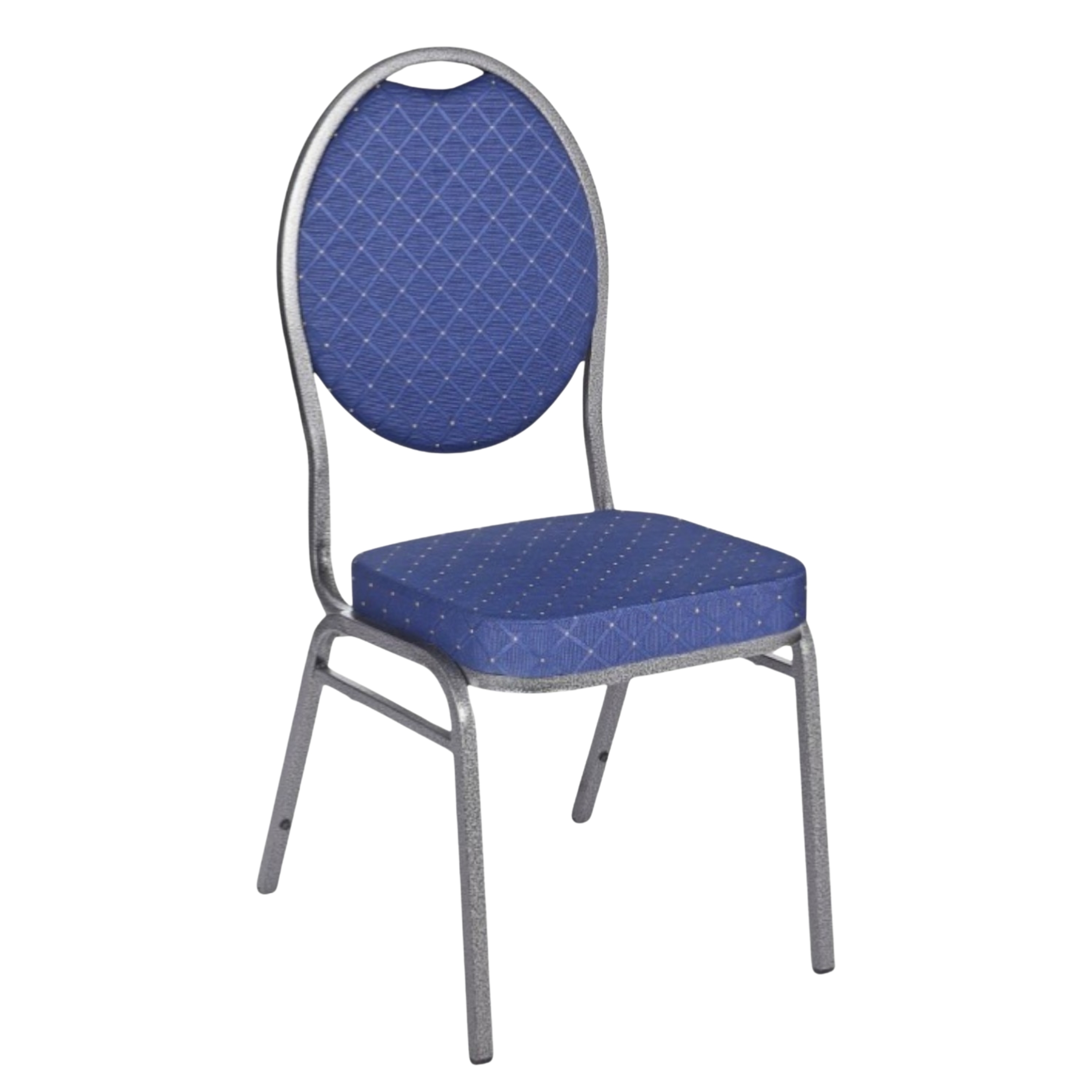 blau mit goldenen Punkten