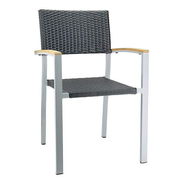 Outdoor Stuhl mit Armlehnen TIMOR W  - stapelbar