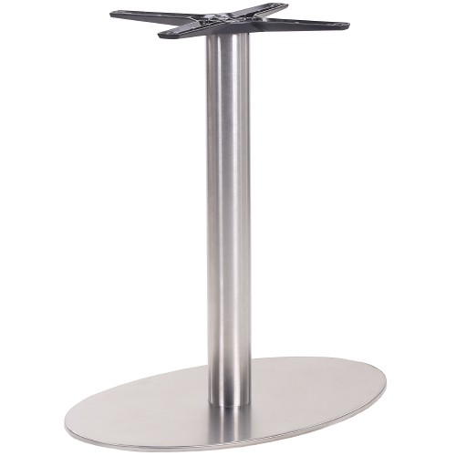 Tischgestell oval | Tischsäule PRATO IX mit ovaler Grundplatte 