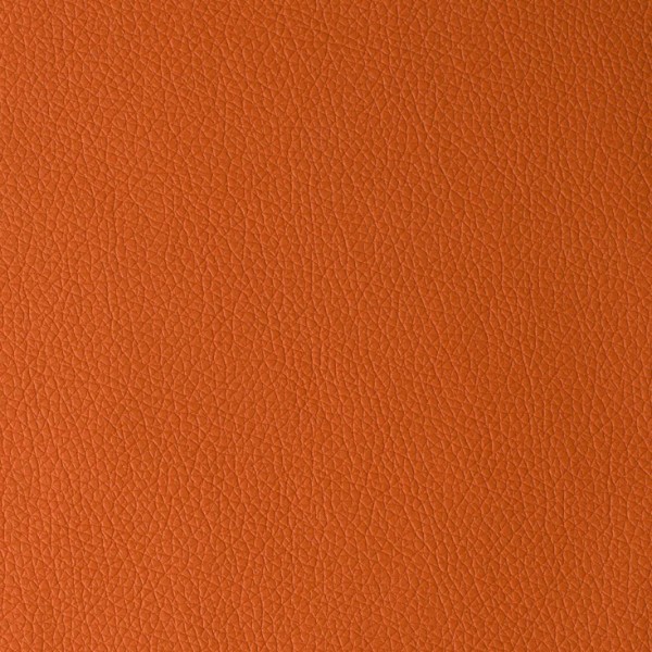 Hochwertiges Kunstleder mit Prägung ARI orange 