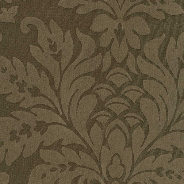 Polsterstoff BD44-hellbraun im Barock Stil - Blumen Ornament