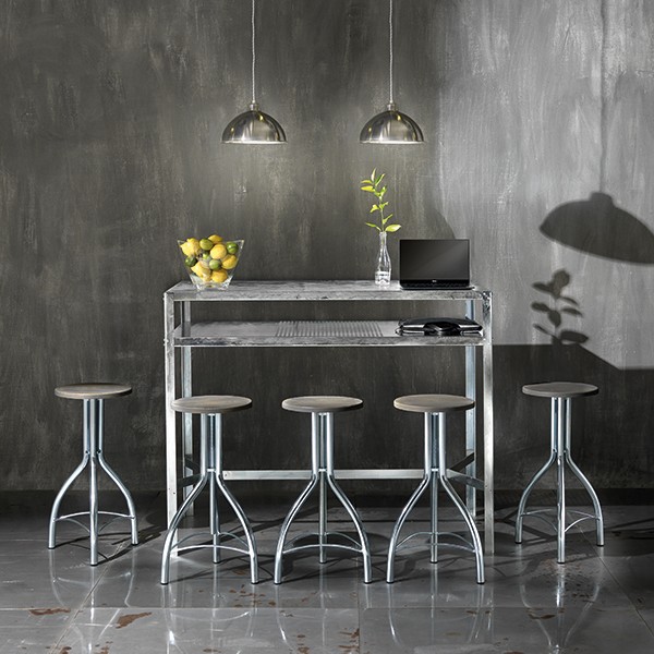 Bartisch Stehtisch im Industrial Design 