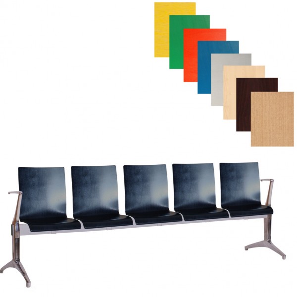 5 Sitzer Wartebank| Sitzbank | Traversenbank WAIT 