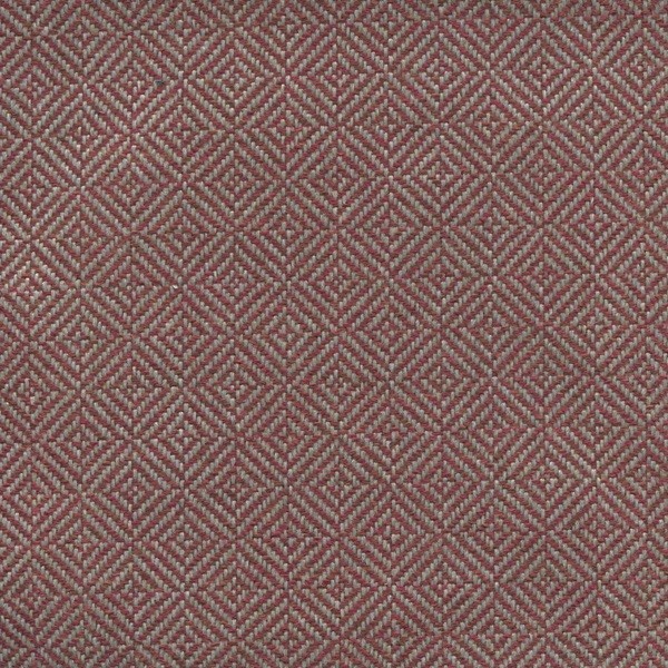 Stoff mit Rauten-Muster DUB10 marsala-beige
