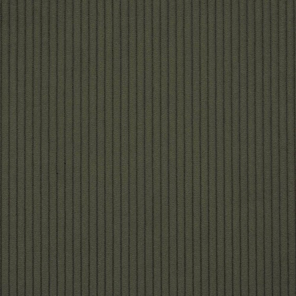Velourstoff Cord Optik | Möbelstoff mit Fleckschutz SCAL dunkelgrün