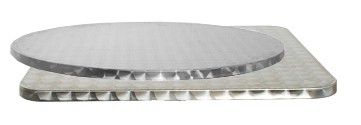 Outdoor Tischplatte Edelstahl ( INOX ) 