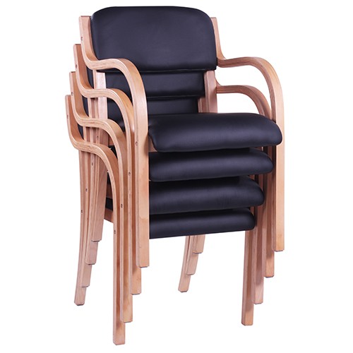 Besucherstühle Wartezimmerstühle mit Armlehnen 
