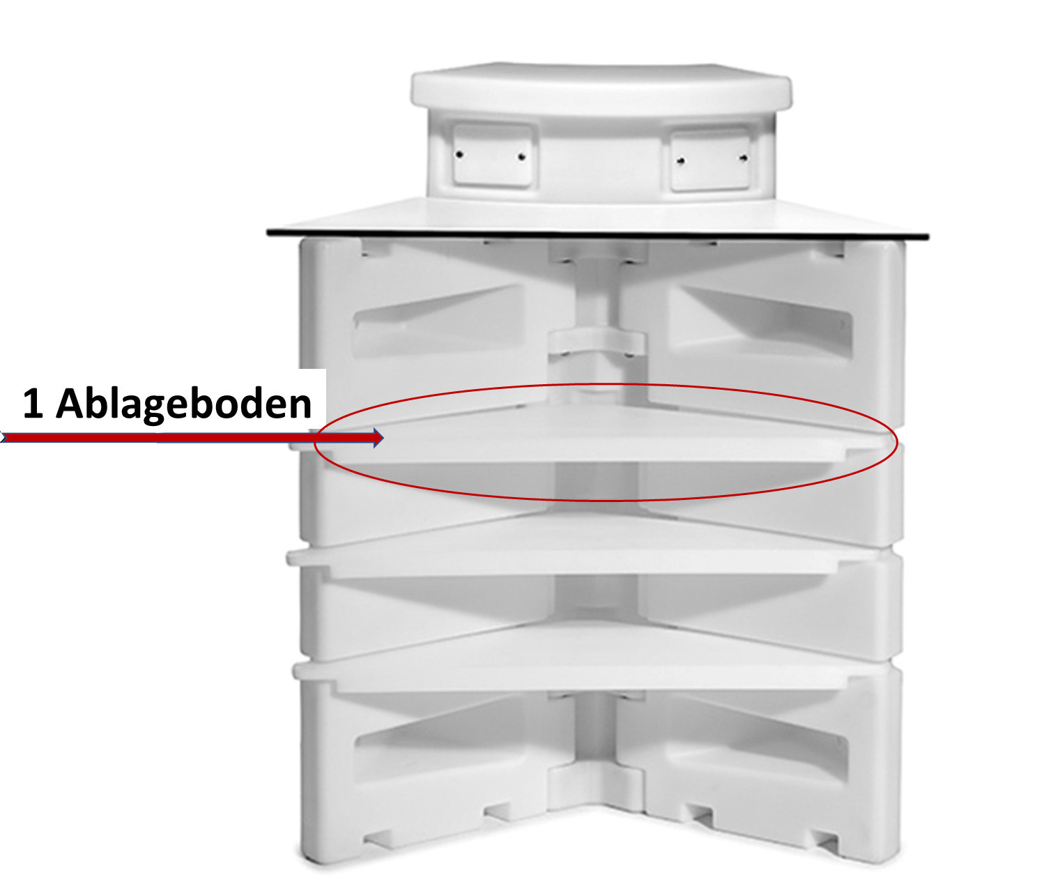 incl. 1 Ablageboden