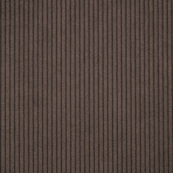 Velourstoff Cord Optik | Möbelstoff mit Fleckschutz SCAL braun