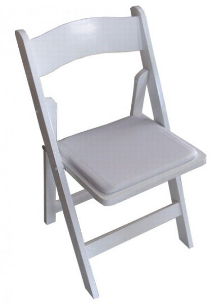 Klappstuhl Bankett FLEXI in weiß