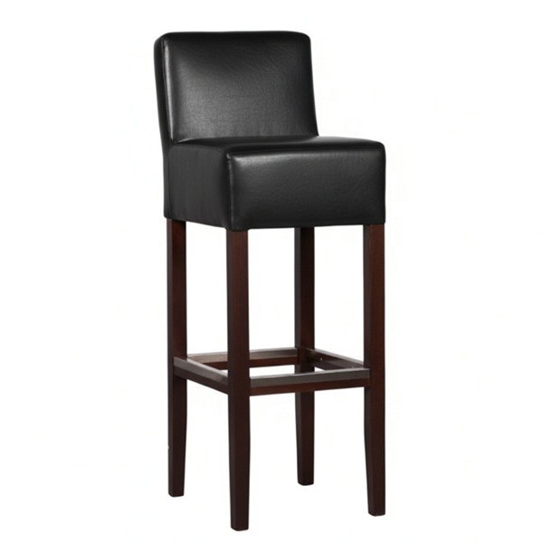 Holz Barhocker für Gastronomie RIO RL schwarz