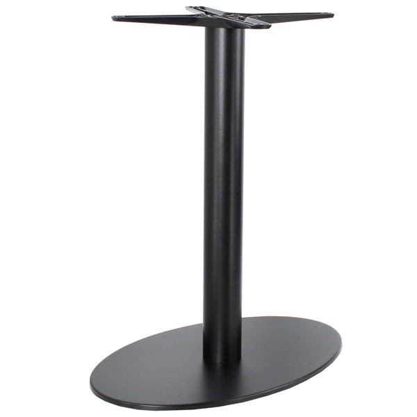 Tischgestell oval PRATO schwarz