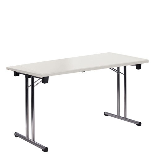 Klapptisch FT 168, 160 x 80 cm,Dekor weiß