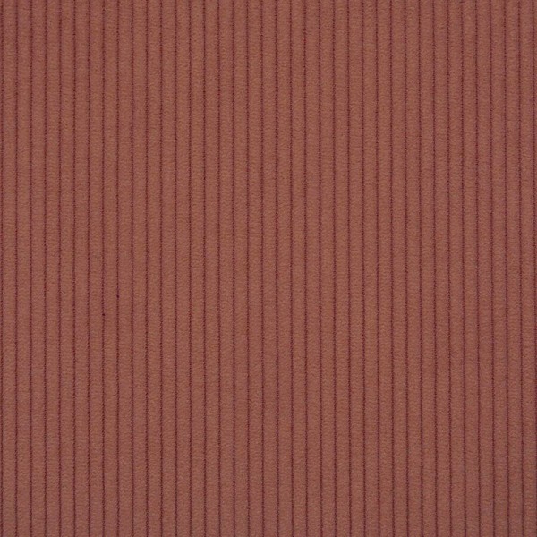 Velourstoff Cord Optik | Möbelstoff mit Fleckschutz SCAL koralle
