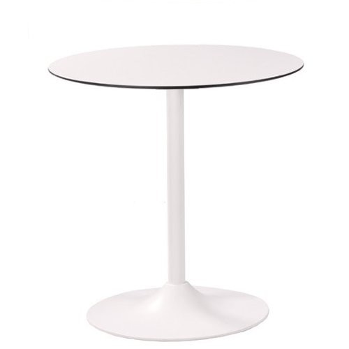 Outdoor Tisch MATRIX D69-10 in weiß für überdachten Außenbereich
