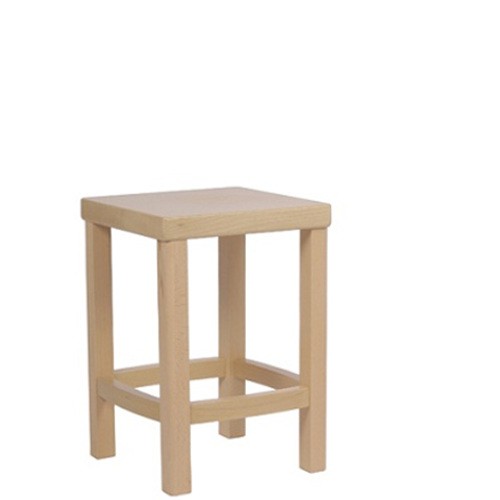 Holzhocker LIVO 46 aus Buche massiv