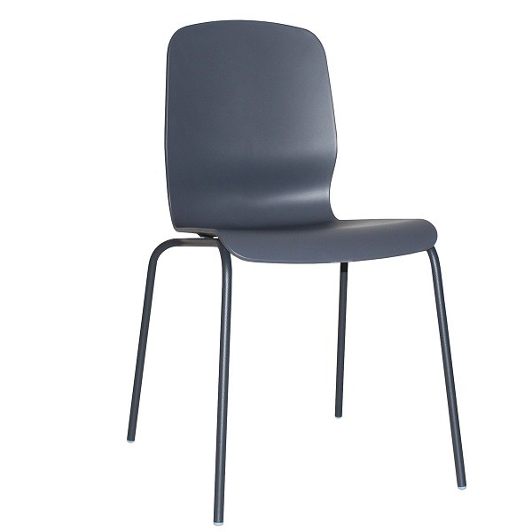Designerstuhl GLAMOUR COLOUR in anthrazit