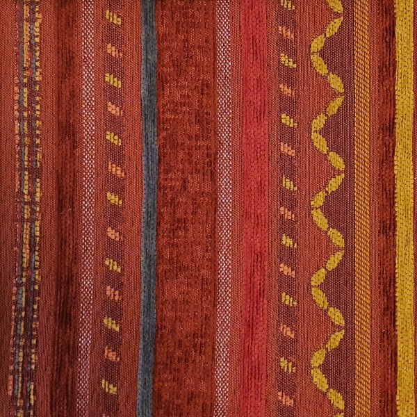Möbelstoff MUB804 mit Streifen-Motiven in unterschiedlichen Farben für Landhausmöbel
