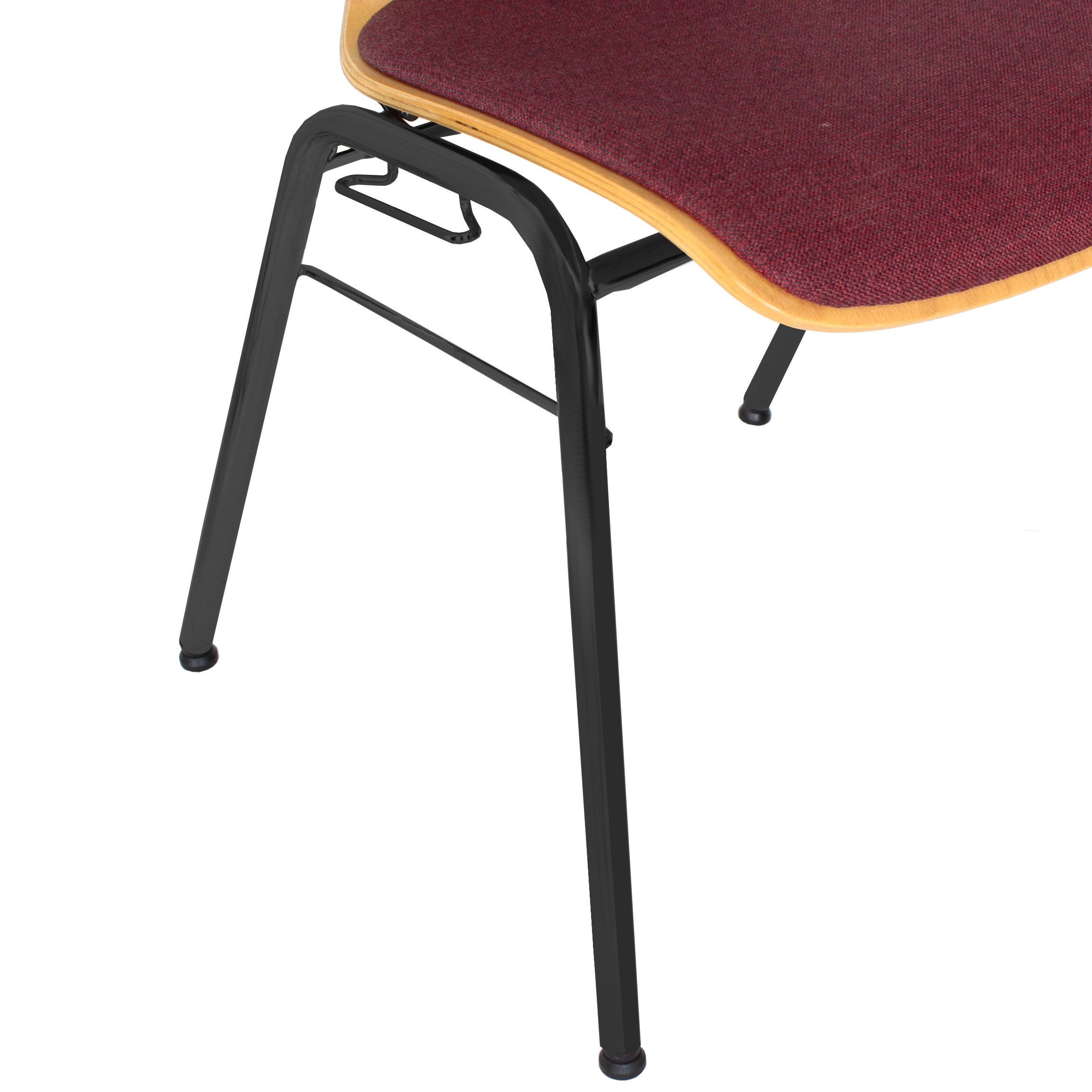 Stuhlgestell schwarz mit Reihenverbinder