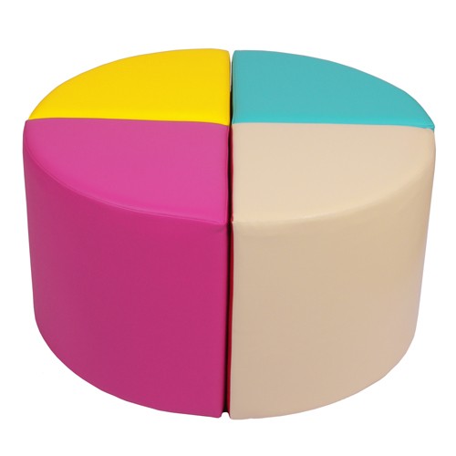 Sitzhocker für Kinder JUNO S 90, mit Bezug aus Kunstleder KB