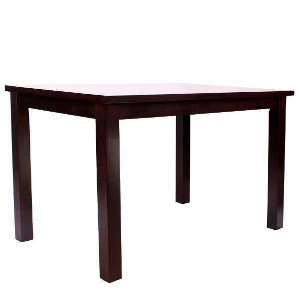 Holztisch Restauranttisch NORA 120 x 80 cm in nussbaum dunkel