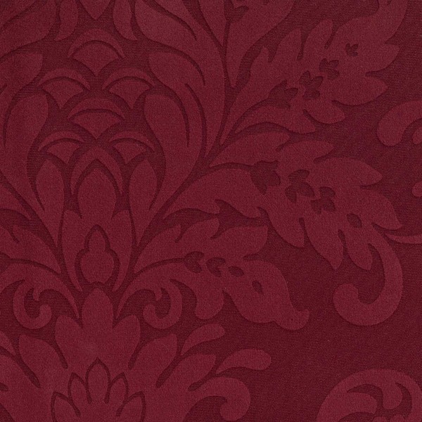 Polsterstoff BD43-weinrot im Barock Stil - Blumen Ornament