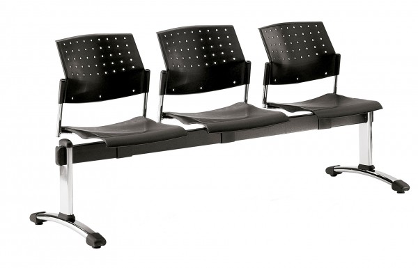 Wartebank Traversenbank 3-Sitzer SIMO