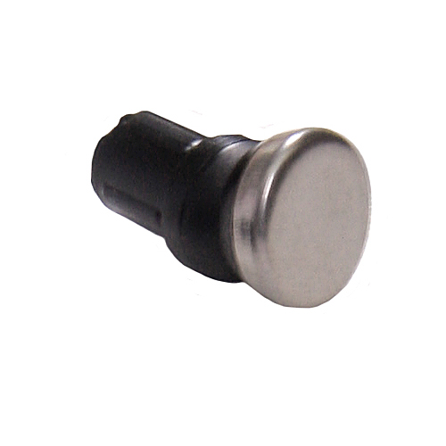 Bodengleiter mit Edelstahl-Gleitfläche (20 mm) für Teppich, Textil und Sportböden BGB4