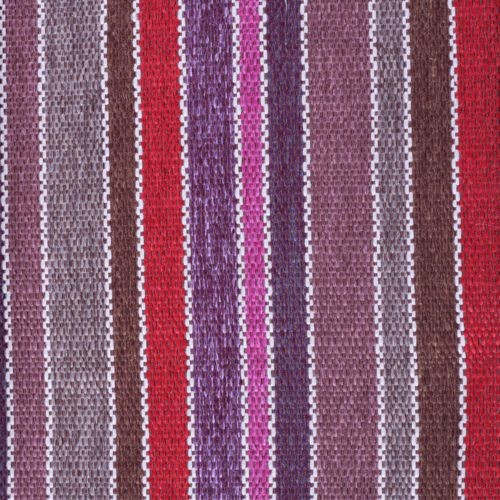 Polsterstoff mit Streifen SBI69 rot-violett als Meterware